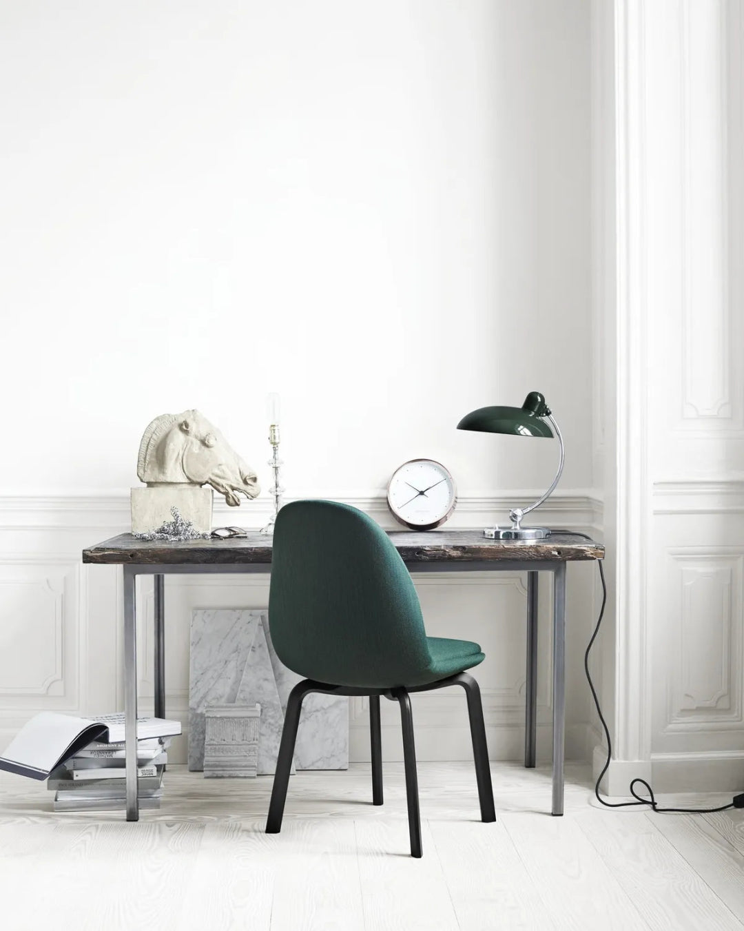 Kaiser Idell Table lamp - Dark green