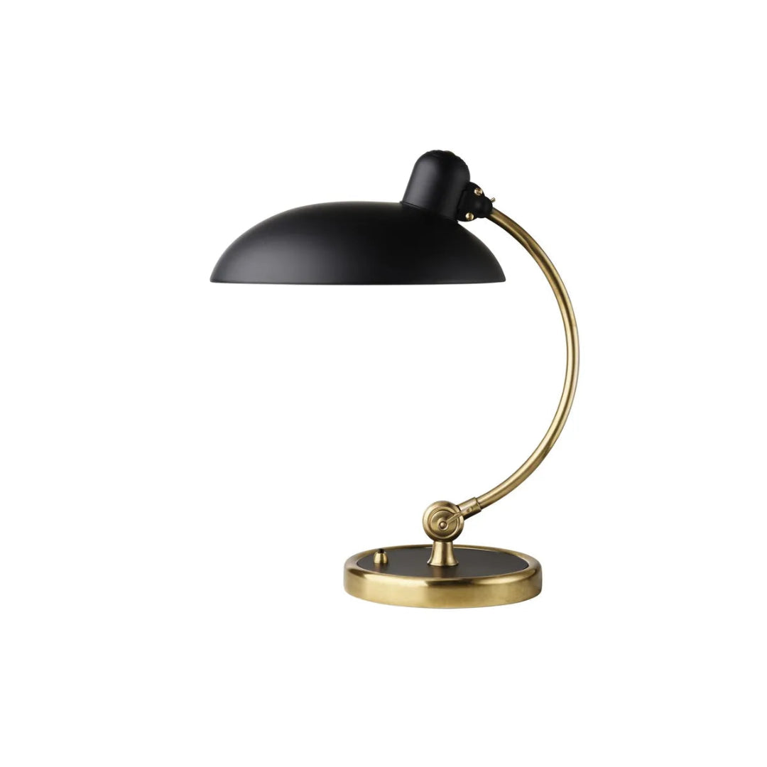 Kaiser Idell Table lamp - Matt black & Brass