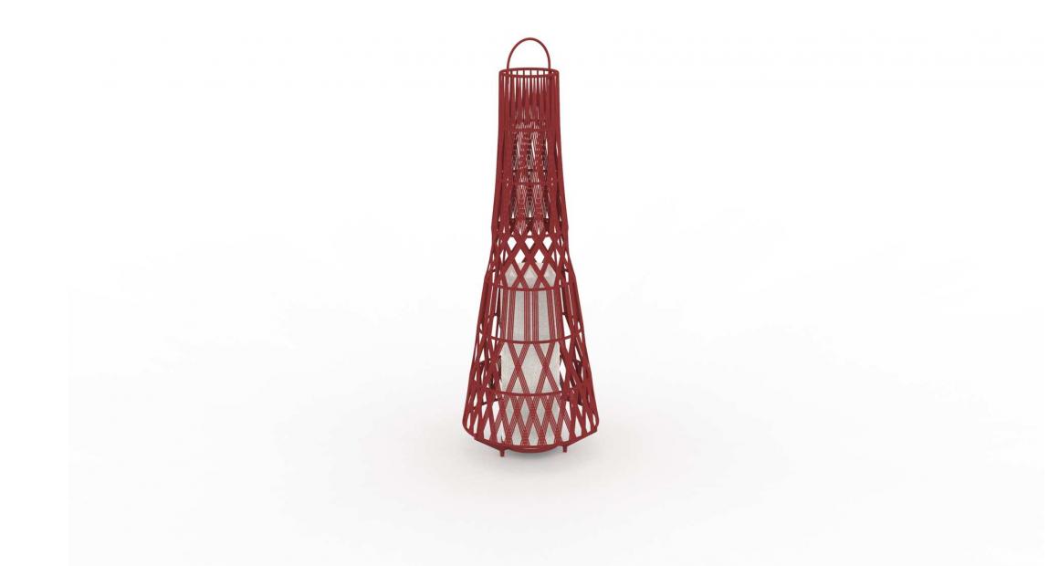 Tribal Lamp Big