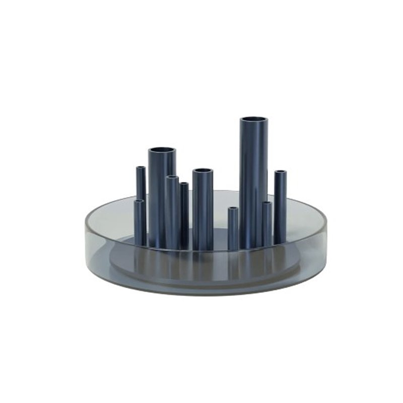 Ikeru Vase-Low Dust Blue